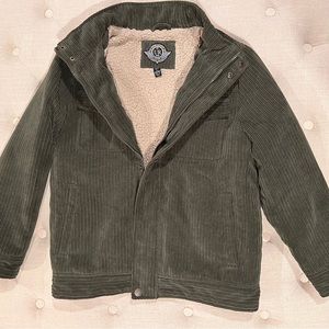Boys Corduroy Sherpa jacket size 14/16